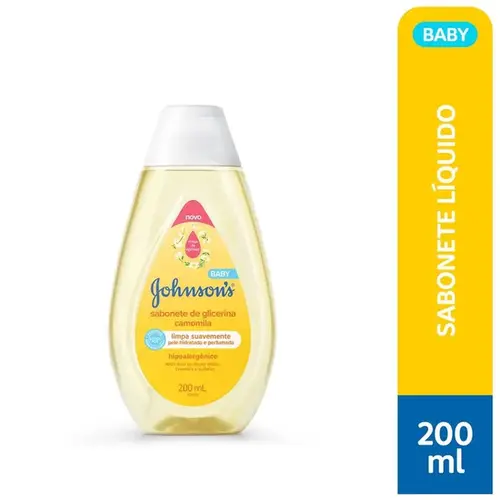 Sabonete Líquido Johnsons Baby Glicerina Camomila 200ml