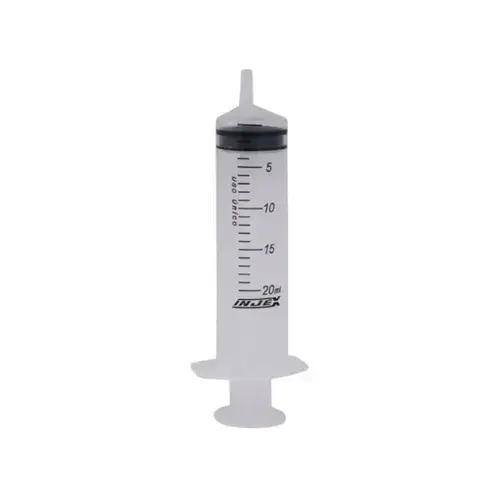 Seringa 10ml Injex LUER LOCK sem agulha