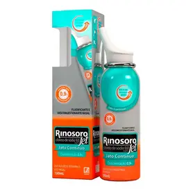 Rinosoro Jet 9mg/ml - Spray Nasal com 100ml