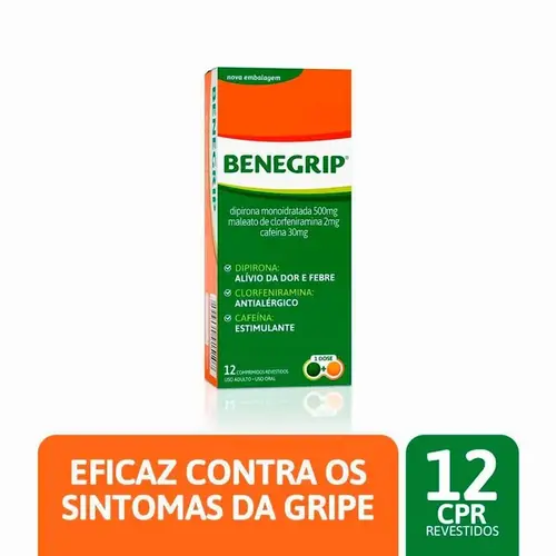 Benegrip 12 Comprimidos