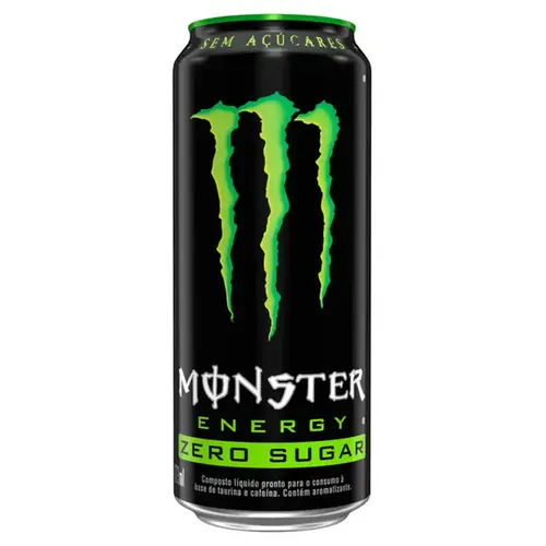 Energético Monster Energy Zero Açúcar Lata 473ml
