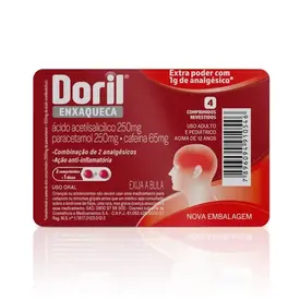 Doril Enxaqueca - 4 Comprimidos
