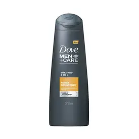 Shampoo Dove Men+Care 2 em 1 Força Resistente 200ml