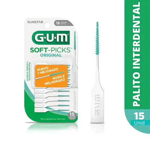 Escova InterDental Gum Soft-Picks 15 Unidades