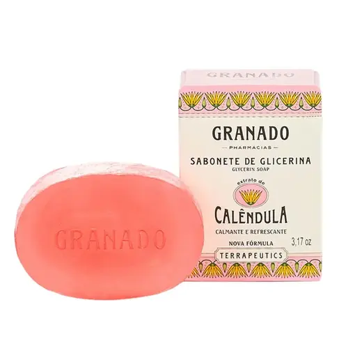 Sabonete em Barra Granado Calêndula Calmante e Refrescante 90g