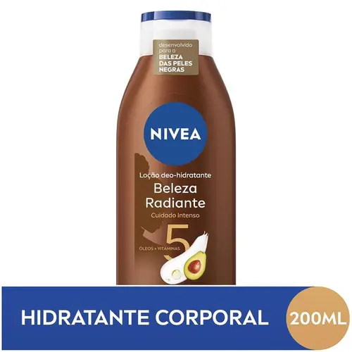 Hidratante Corporal Nivea Beleza Radiante Cuidado Intenso 200ml