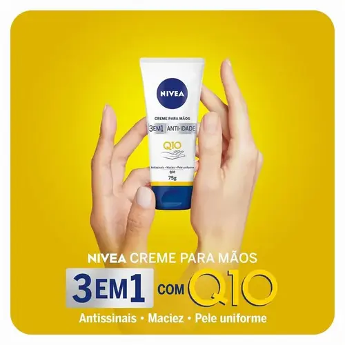 Creme para Mãos Nivea Q10 Plus Reparação 75g