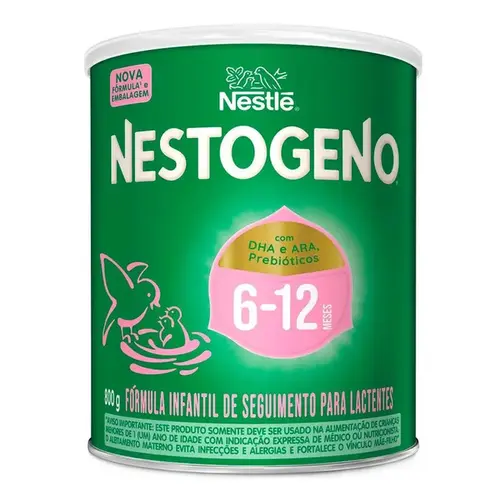 Fórmula Infantil Nestogeno 2 800g - 6 a 12 Meses - Nestlé