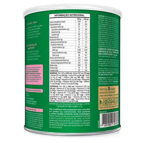 Fórmula Infantil Nestogeno 2 800g - 6 a 12 Meses - Nestlé