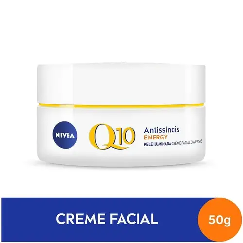 Creme Facial Nivea Q10 Energy Vitamina C Dia 50g