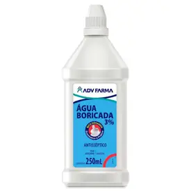 Água Boricada 3% - ADV Farma - 250ml