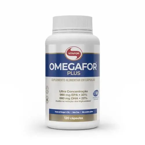 Omegafor Plus 120 Cápsulas - Vitafor