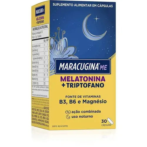Maracugina ME Melatonina + Triptofano 30 Cápsulas