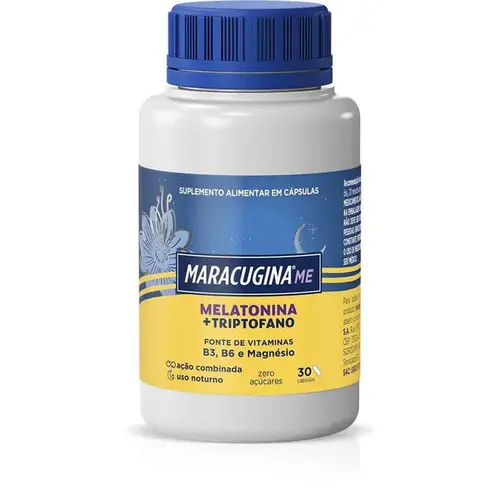 Maracugina ME Melatonina + Triptofano 30 Cápsulas