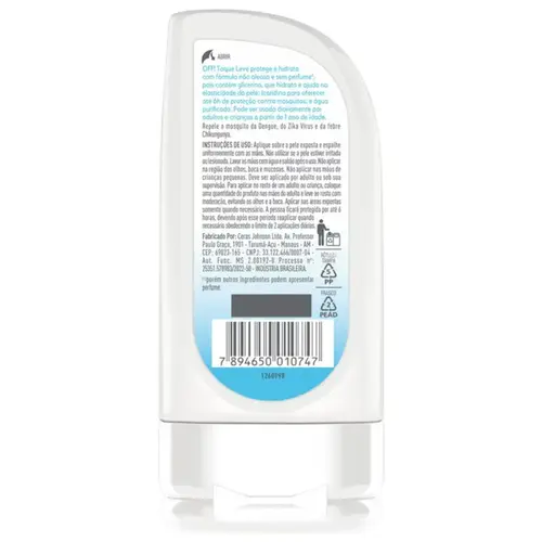 Repelente de Insetos OFF! - Toque Leve Icaridina Gel 100g