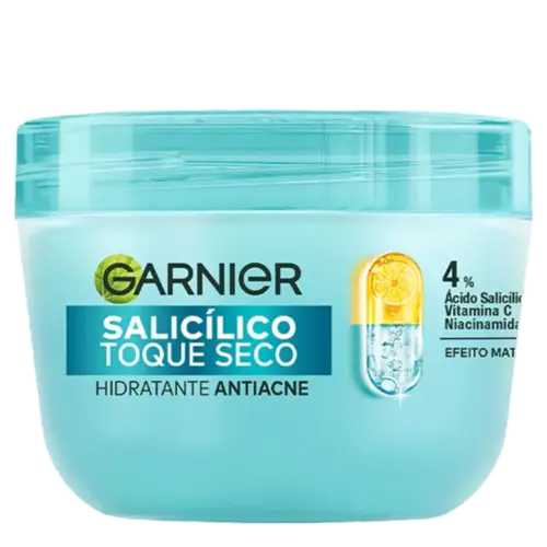 Hidratante em Gel Facial Garnier Salicílico Toque Seco Antiacne 85g