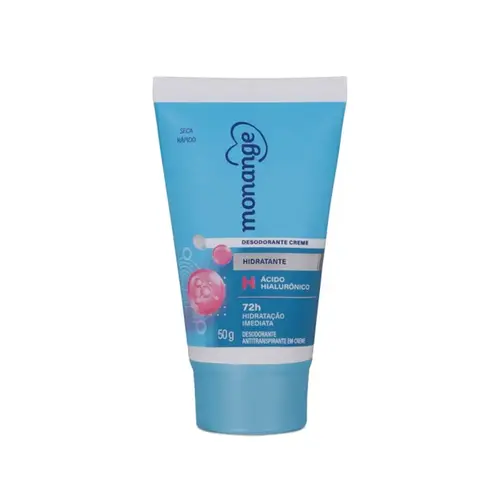 Desodorante em Creme Monange Hidratante Nutritivo 50g
