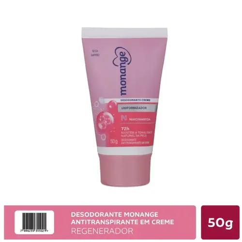 Desodorante em Creme Monange Uniformizador 50g