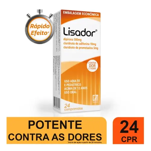 Lisador 24 Comprimidos