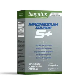 Magnesium Source 5+ - 60 Cápsulas