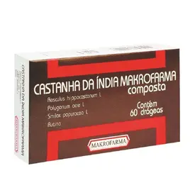 Castanha da Índia Composta Makrofarma 60 Drágeas