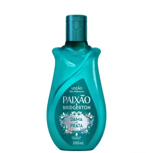 Loção Hidratante Corporal Paixão & Bridgerton Dama de Prata 200ml