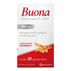 Buona Glycine Max L Merrill 150mg 30 Cápsulas
