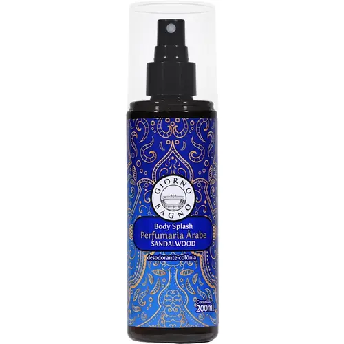 Body Splash Giorno Perfumaria Árabe Sandalwood 200ml
