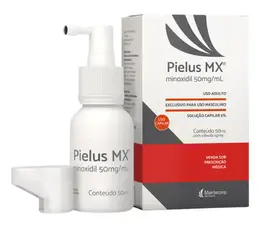 Pielus MX 50mg/ml - Solução Capilar - Spray com 50ml