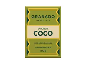 Sabonete em Barra Granado Coco Pele Mista e Oleosa 100g