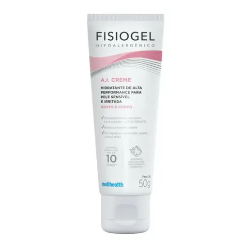 Creme Hidratante Corporal Fisiogel Ação Calmante A.I 50g