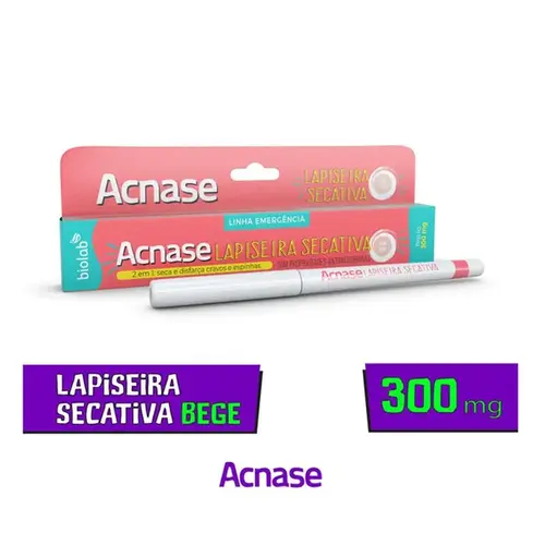 Acnase - Lapiseira Secativa para Cravos e Espinhas