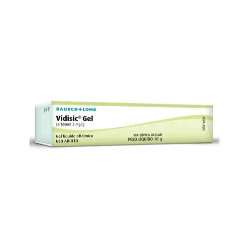 Vidisic 2mg 10g - Gel Oftálmico - Bausch + Lomb