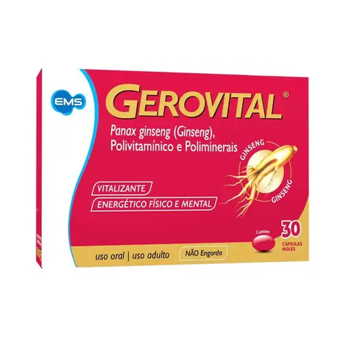 Polivitamínico Gerovital 30 Comprimidos