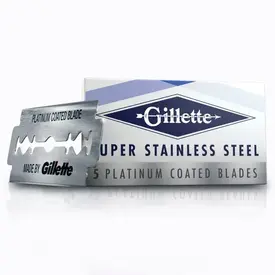 Lâmina de Barbear - Gillette Platinum Duplo Fio com 5 Unidades