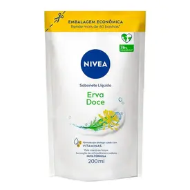 Refil Sabonete Líquido Nivea Erva Doce 200ml