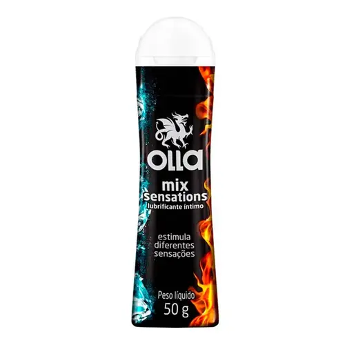 Lubrificante Íntimo Olla Mix Sensations 50g