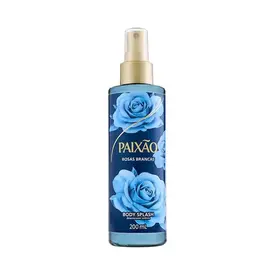 Body Splash Perfumado Paixão Rosas Brancas 200ml