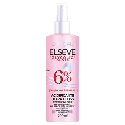 Spray Elseve Acidificante Glycolic Ultra Gloss 200ml