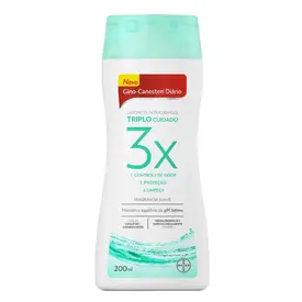 Sabonete Líquido Íntimo Gino-Canesten Triplo Cuidado 200ml