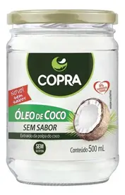 Óleo de Coco Sem Sabor Copra 500ml