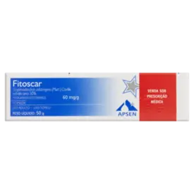 Fitoscar 60mg/g - Pomada com 50g