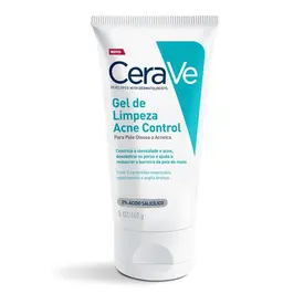 Gel de Limpeza Facial Cerave Acne Control Pele Oleosa a Acneica 140g