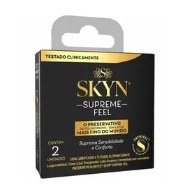 Preservativo Blowtex Skyn Supreme com 2 Unidades