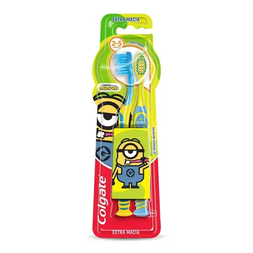 Escova de Dente Infantil Colgate Minions 2 Unidades