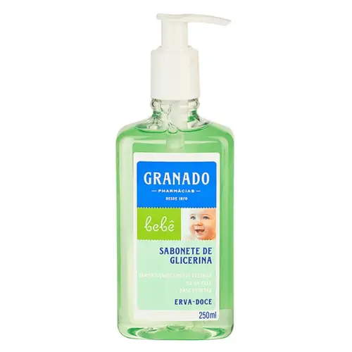 Sabonete Líquido Infantil Granado Bebê Erva-Doce 250ml