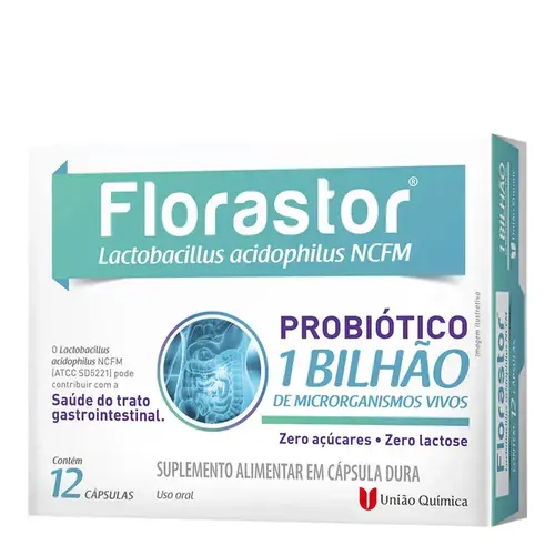 Probiótico Florastor 12 Cápsulas