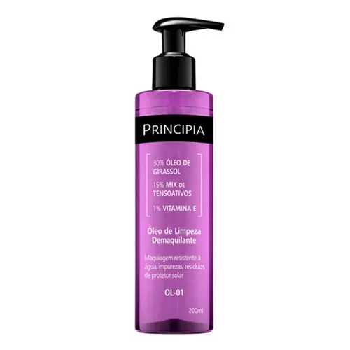 Óleo de Limpeza Demaquilhante Principia Cleansing Oil 200ml OL-01