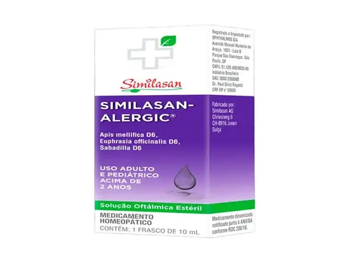 Alergic Similasan Solução Oftálmica Colírio 10ml