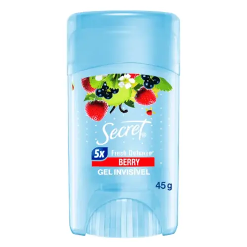 Desodorante Gel Antitranspirante Secret Berry 45g